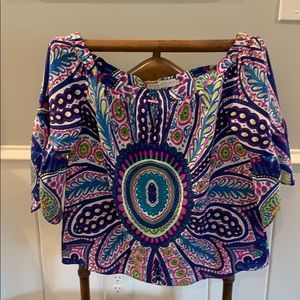 Alice & Trixie silk top size M excellent cond.